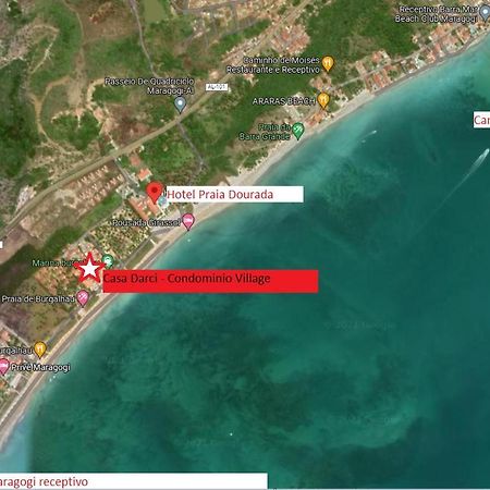 Casa Darci - Beira-Mar, No Condominio Village Maragogi Buitenkant foto
